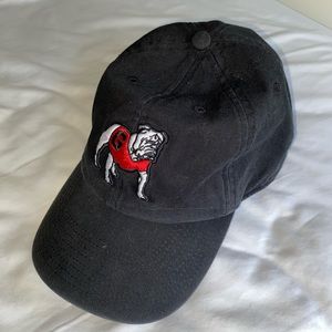 black UGA hat